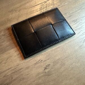 Bottega Veneta Intreccio leather card case